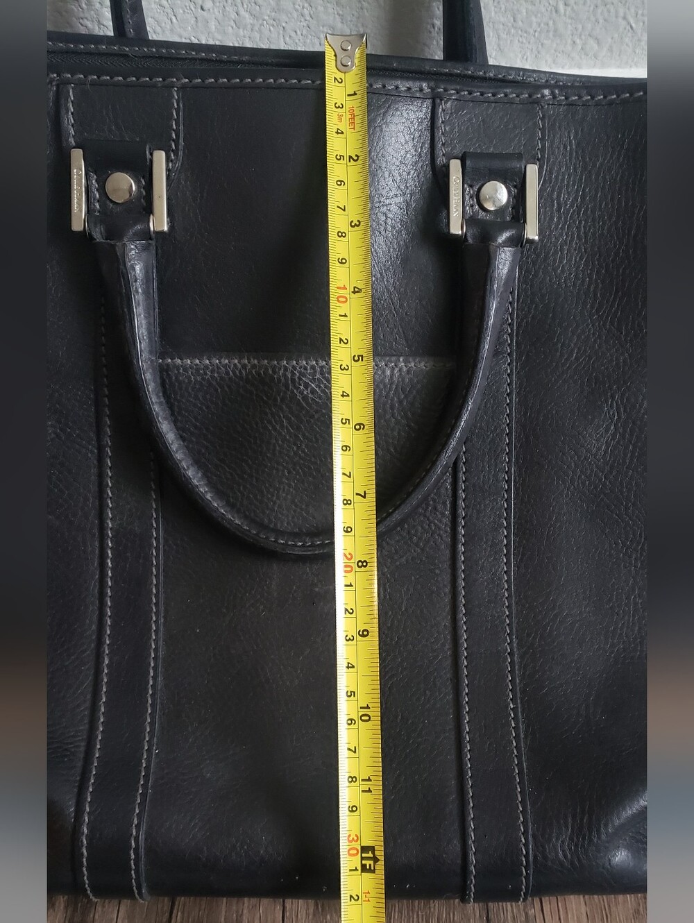 Cole Haan Leather Duffle Bag - Picture 10 of 11